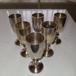 GOBLETS. Set of 6 GOBLETS